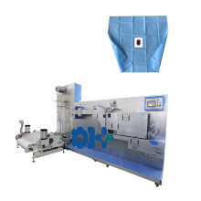 Disposable surgical pack universal drape making machine